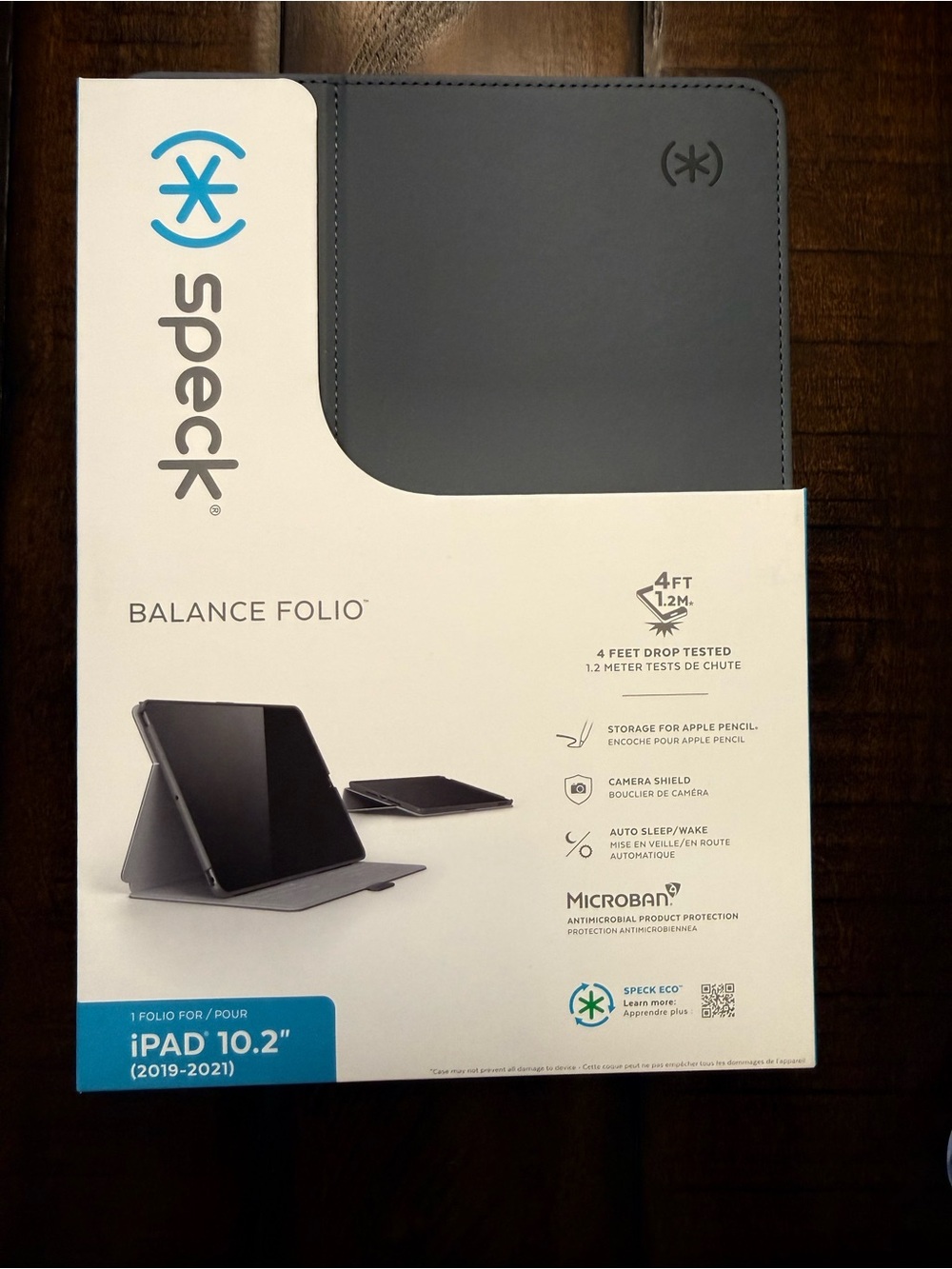 New SPECK iPad CASE 10.2-INCH fits 2021 7th gen, 2020 8th gen/ or 2019 9th gen